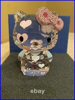 Swarovski Hello Kitty Heart Limited 2012 Crystal Figurine -1142934 Retired