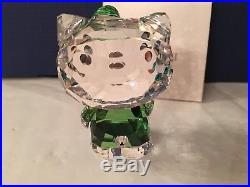 Swarovski Hello Kitty Lucky Charm Four-leaf Clover Figurine 5004741 NIB $149