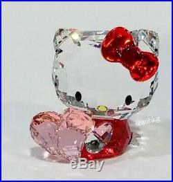 Swarovski Hello Kitty Pink Heart, Gift for Lover Crystal Authentic MIB 5135886