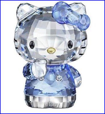 Swarovski Hello Kitty with Blue Bow Crystal New # 1142933