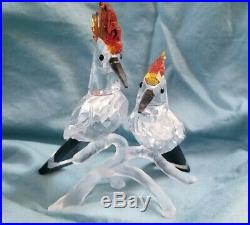 Swarovski Hoopoes, Tropic Bird Crystal Figurine Authentic #925080 4 x 3.5