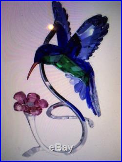 Swarovski Hummingbird Crystal Figurine 1188779 NIB Stunning