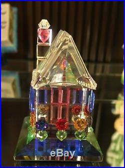 Swarovski Iris Arc RARE Crystal Figurine Colorful Cottage