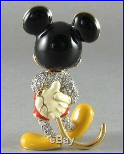 Swarovski Jeweled Mickey Mouse Disney Limited Edition #0250- Arribas Brothers