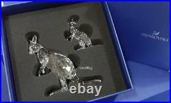 Swarovski Kangaroo Mother with Baby, Clear Crystal Authentic 5428563