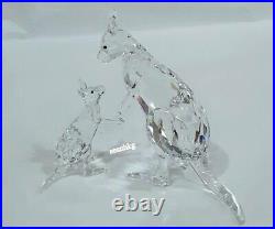 Swarovski Kangaroo Mother with Baby, Clear Crystal Authentic 5428563