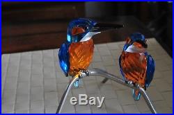 Swarovski Kingfishers 945090 Birds Crystal Figurine GREAT GIFT