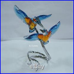 Swarovski Kingfishers, Crystal Figurine Authentic MIB 5136835