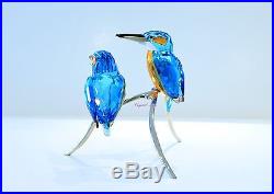 Swarovski Kingfishers Lovely Blue Birds Wedding Gift 945090 Brand New in Box