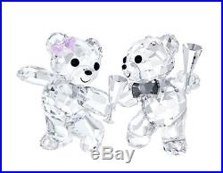 Swarovski Kris Bear Let's Celebrate, couple love crysta Figurine 5063325