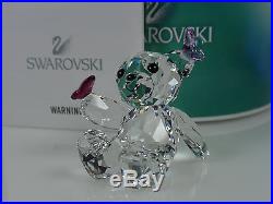 Swarovski Kris Bear, Playful Butterflies Mib #1143450