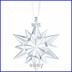 Swarovski Large Christmas Ornament Set 2016-2018 Nib