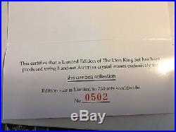 Swarovski Lion King Boxed Set 14014012. Disney Arribas Limited Edition of 750