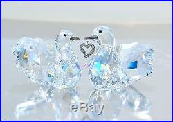 Swarovski Love Turtledoves Love Birds Wedding Gift 1143415 Brand New In Box