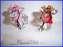 Swarovski Lovlots 2014 Limited Edition Cowboy & Cowgirl Mo 5004625 Bnib