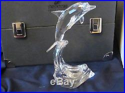 Swarovski MAXI Dolphin 7644 NR 000 004 Crystal Figurine 221628