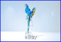 Swarovski Macaws Blue Yellow Forest Exotic Bird Wedding 5453400 Brand New In Box Swarovski Macaws Blue Yellow Forest Exotic Bird Wedding 5453400 Brand New In Box