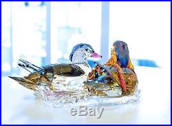 Swarovski Mandarin Ducks Love Birds Couple Wedding Gift 5265586 Brand New in Box