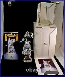 Swarovski Masquerade Columbine 2000 Girl Figurine Plaque Original Boxes