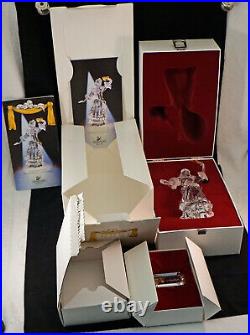 Swarovski Masquerade Columbine 2000 Girl Figurine Plaque Original Boxes