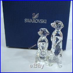 Swarovski Meerkats, Symbo Love togetherness Clear Crystal Authentic MIB 5135929