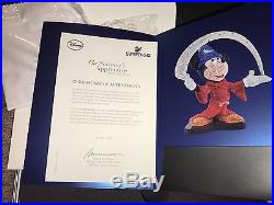 Swarovski Mickey Mouse Sorcerer Limited Edition Myriad Disney Fantasia /150 LE