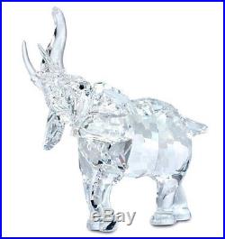 Swarovski Mother Elephant, African wild animal Crystal Authentic MIB 678945