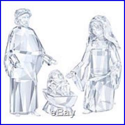 Swarovski Nativity Joseph, Mary Baby Jesus 5223601,5223602, 5223604 5270540 set