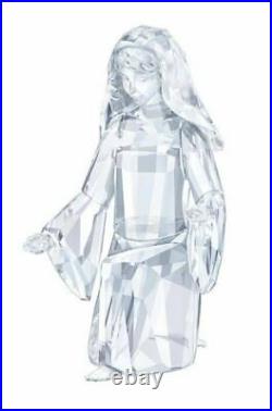 Swarovski Nativity Scene Mary, Clear Crystal Figurine Authentic MIB 5223602
