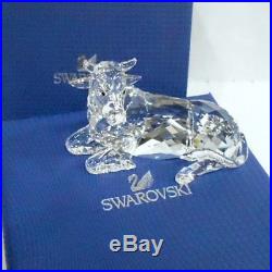 Swarovski Nativity Scene Ox, Christmas Display Crystal Authentic MIB 5288179