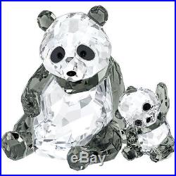 Swarovski Panda Mother with Baby # 5063690 New in Original Box