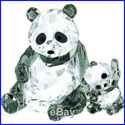 Swarovski Panda Mother with baby New 2015 Crystal # 5063690 and &