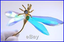 Swarovski Paradise Object Adelia Dragonfly Large Aurora 250483 Brand New in Box