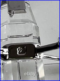 Swarovski Prop Plane Airplane 3.75 Crystal Memories Figurine 671419 in Box COA
