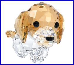Swarovski Puppy Max The Beagle, Dog Crystal Figurine Authentic 5063329