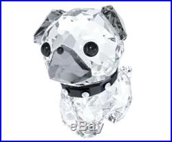 Swarovski Puppy Roxy The Pug, Dog Crystal Figurine Authentic MIB 5063333