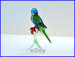 Swarovski Rainbow Lorikeet Rainforest Colorful Bird 5136832 Brand New In Box