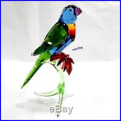 Swarovski Rainbow Lorikeet, Tropical Rainforest Parrot Bird Crystal 5136832