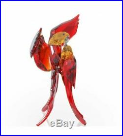 Swarovski Red Parrots Birds LOVE/TOGETHERNESS Crystal Authentic MIB 5136809