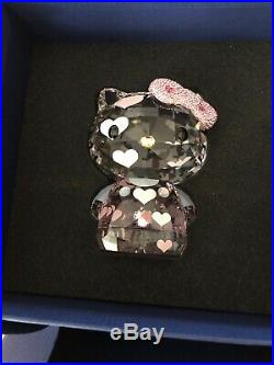 Swarovski Retired Hello Kitty Hearts 2012 Limited Edition New In Box