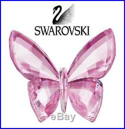 Swarovski Rose Crystal Figurine BUTTERFLY Rosaline #5155717 New