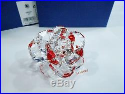 Swarovski Rose, Flower Red/Clear Crystal Authentic MIB 5249251