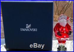 Swarovski SANTA CLAUS Color Crystal Christmas Figurine 5223620 NEW in Gift Box