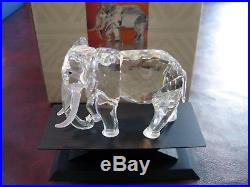 Swarovski SCS 1993 Annual Edition Elephant with Box and Stand