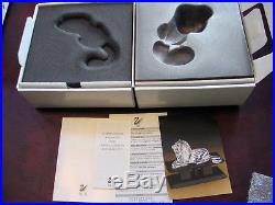 Swarovski SCS 1995 Annual Edition Lion with COA, Box, and Stand