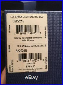 Swarovski SCS Annual Edition 2017 Arcadia Bear NIB # 5229215
