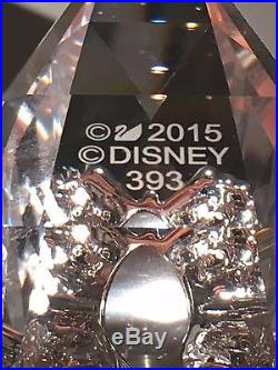Swarovski SCS Crystal 2015 Disney Cinderella Glass Slipper LE 393 of 400 5179692