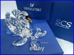 Swarovski SCS Jubilee Edition 2017 Swans, Crystal Authentic MIB 5233542