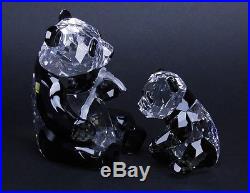 Swarovski SCS Silver Crystal 2008 Endangered Wildlife Pandas 900918 Figurine LGT
