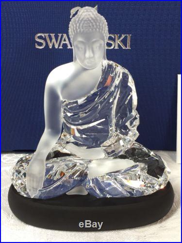 Swarovski SIGNED BUDDHA BRAND NEW 2014 CRYSTAL FIGURINE 5064252